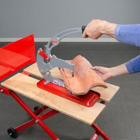 Tagliategole con basamento per tegole in cemento e in cotto Montolit -3