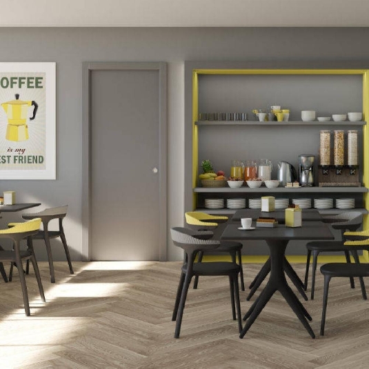 Contre-châssis porte unique pour plaque de plâtre 100 mm Scrignotech by Scrigno -6