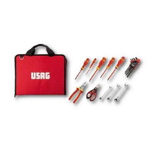 Sac pliant avec assortiment pour électriciens 007 FBE U00070049 Usag -0
