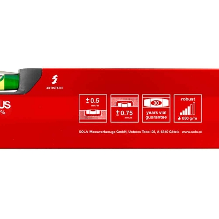 Niveaux à 3 bulles 3 bolle 100cm BigX 3 01373301 Sola -8