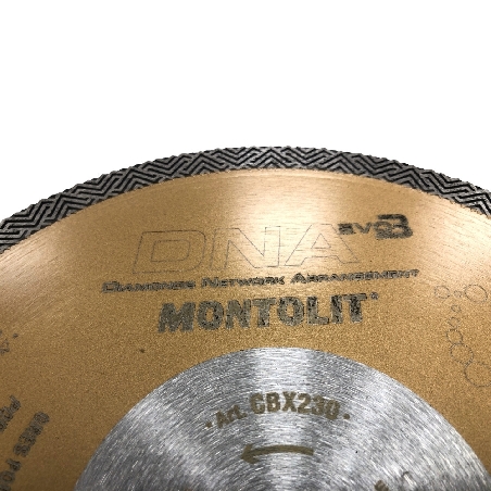 Disque diamanté grès granit DNA EVO3 230 mm CBX230 Montolit -2