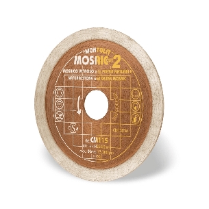 Disque diamanté mosaïque vitrée CM115 Montolit -0