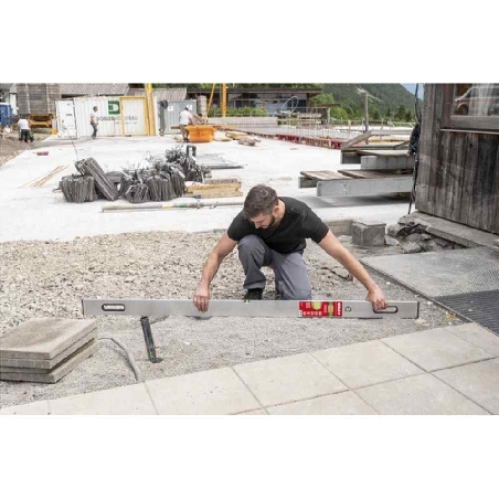 Étage en aluminium avec 2 bulles et 2 poignées SLXG 2 Sola -2