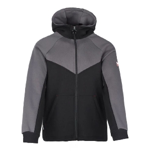 Sweat de travail à capuche Ducati INN-COG gris et noir -0