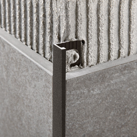 copy of Profilo per rivestimenti 270 cm Proterminal Stone White Progress Profiles -1