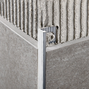 Profilo per rivestimenti 270 cm Proterminal Argento Progress Profiles -1