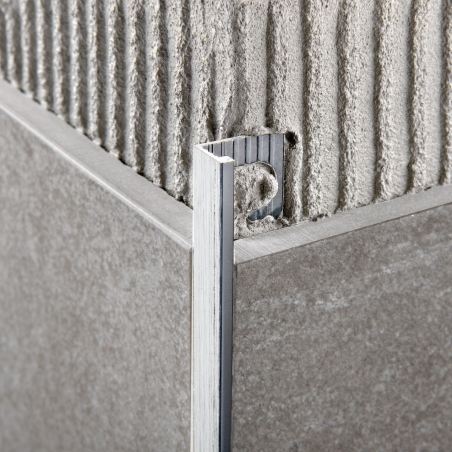 Profilo per rivestimenti 270 cm Proterminal Argento Progress Profiles -1