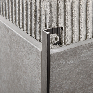 copy of Profilo per rivestimenti 270 cm Proterminal Argento Progress Profiles -1