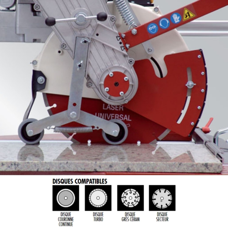 Segatrice a motore e carrello scorrevole Zoe 105 Advanced Raimondi -6