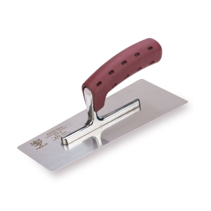 Truelle de finition trapézoïdale en acier inoxydable 200 x 80/70 mm Nela Tools 1075 -1