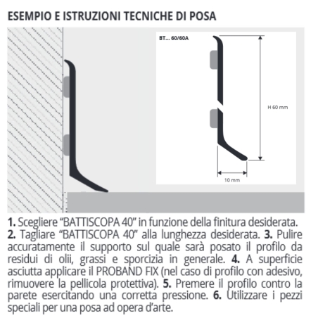 Battiscopa alluminio brillantato spazzolato titanio 200 cm Progress Profiles BTBT -3