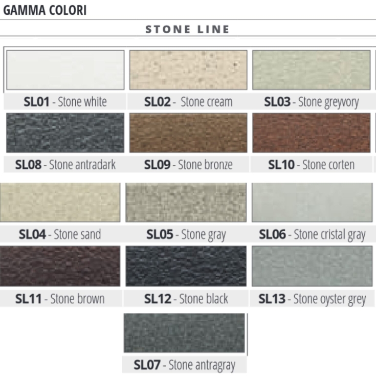 Profilo rivestimenti 270cm Stone Antradark Projolly Square PJQSA -3