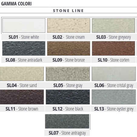 Profilo rivestimenti 270cm Stone Antradark Projolly Square PJQSA -3