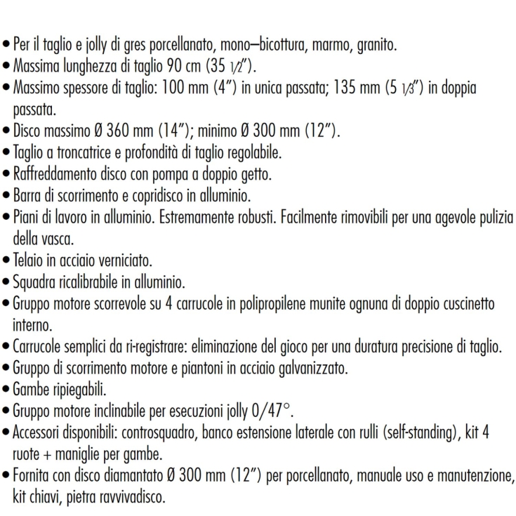 Scie à moteur coulissant Mistral 150 Raimondi -8