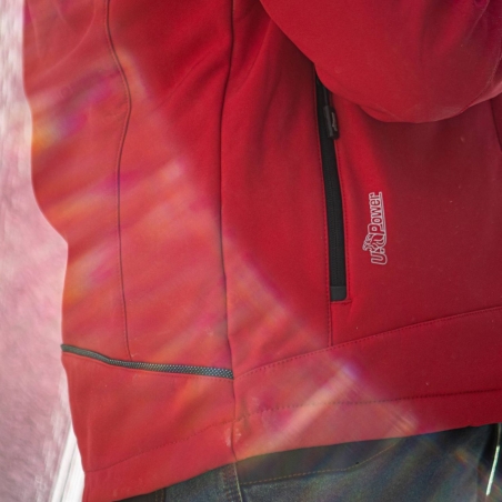 Veste U-Power METROPOLIS magma rouge -4