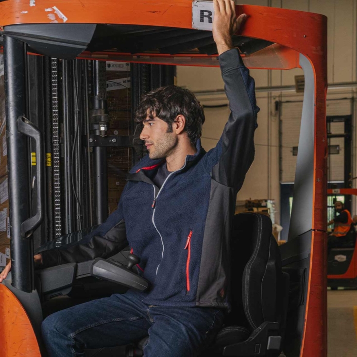 Veste polaire U-Power BARK bleu profond -2