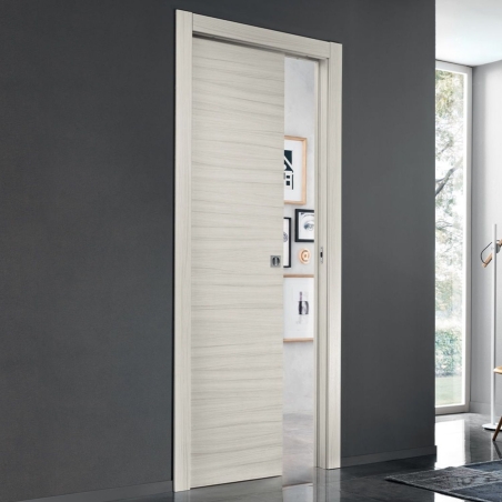 Porta scorrevole laminata con stipiti Scrigno -10