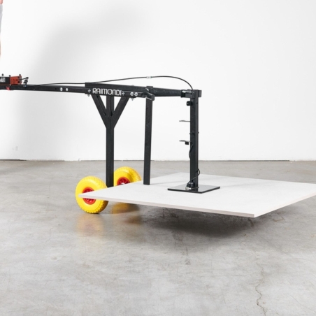 Manipulation et pose de carreaux avec ventouse à batterie TSX RaimondiRAIMONDI