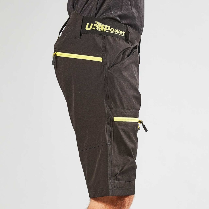 Bermuda de travail U-Power Ares black carbon -5