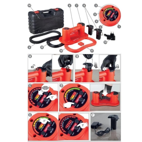 Ventosa Montolit a batteria super professionale Gecone -5