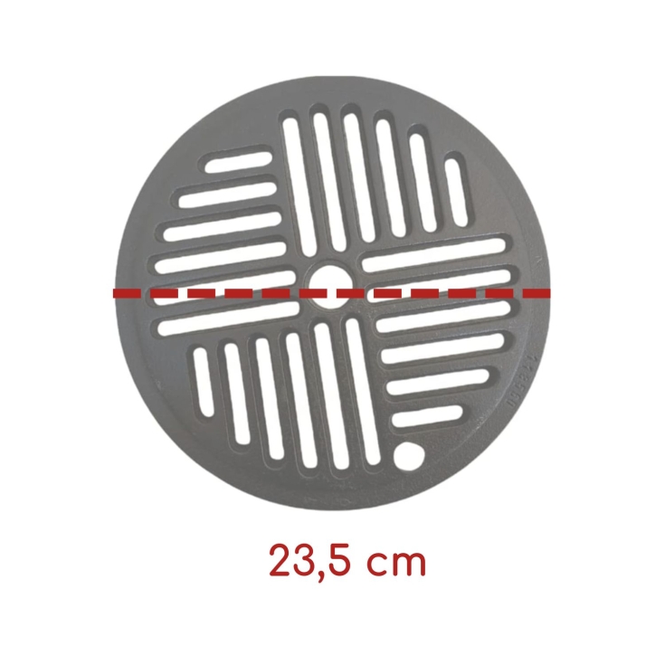 Griglia cenere in ghisa tonda Edilkamin 141660 -2