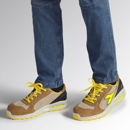Chaussures de travail DIADORA Run Net Airbox Low S1PS FO SR Brun -5
