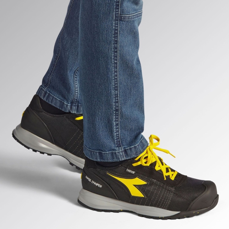 Chaussures de travail DIADORA Glove MDS Matryx Low S1PS HRO SR SC ESD Nero Noir -4
