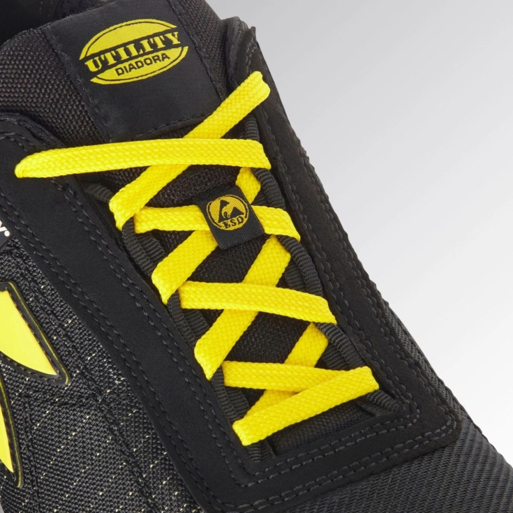 Chaussures de travail DIADORA Glove MDS Matryx Low S1PS HRO SR SC ESD Nero Noir -5