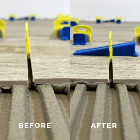 Entretoises autonivelantes 3 mm Mapelevel proWDG Spacer C Mapei -2