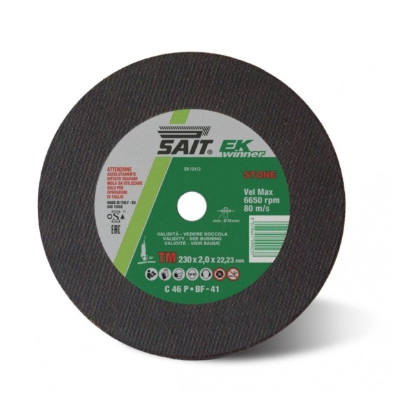 Disco marmo 230x2,0 mm EK WINNER TM C 46 P -1