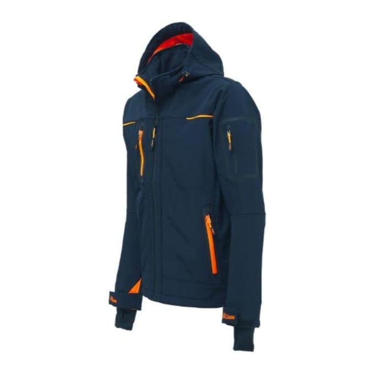 copy of Giacca SPACE UPower in Softshell carbon black - FU187BCU-POWER
