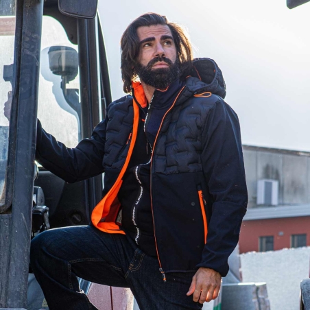 Giacca Spock Upower Ibrida Traspirante e Antivento - FU213DB -5