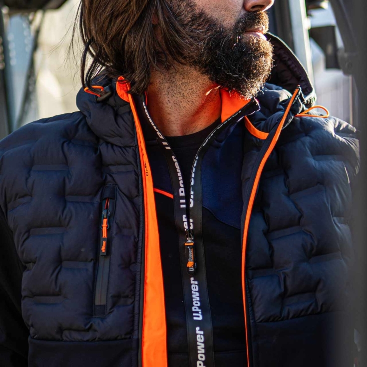 Giacca Spock Upower Ibrida Traspirante e Antivento - FU213DB -2