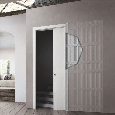 Contre-cadre en plâtre Scrigno Maestro 90x210 125mm Platine