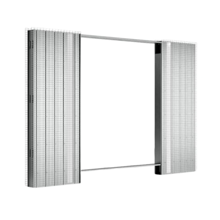 Contre-châssis double porte enduit 105 mm Scrignotech by Scrigno -3